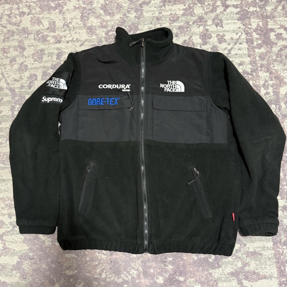 Supreme x North Face Black Expedition Fleece